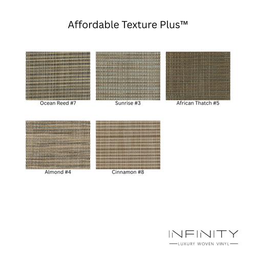 Infinity Luxury Woven Vinyl Flooring - Affordable Texture Plus™ - Sunrise #3